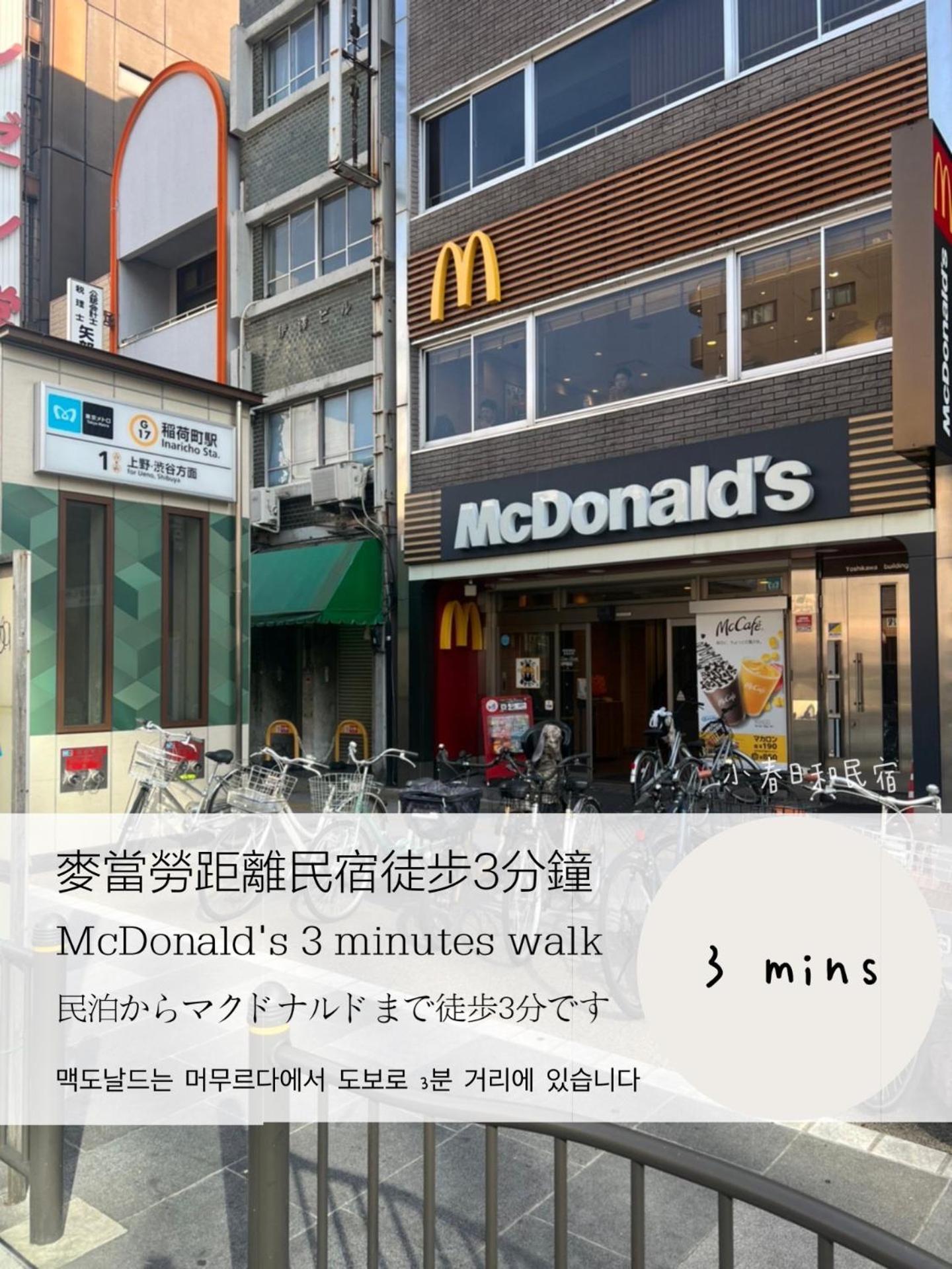 Tokyo小春日和i上野ueno9分鐘i 稻荷町 いなりちょう3分鐘 I 上野稻荷町初日包棟民宿 Zewnętrze zdjęcie